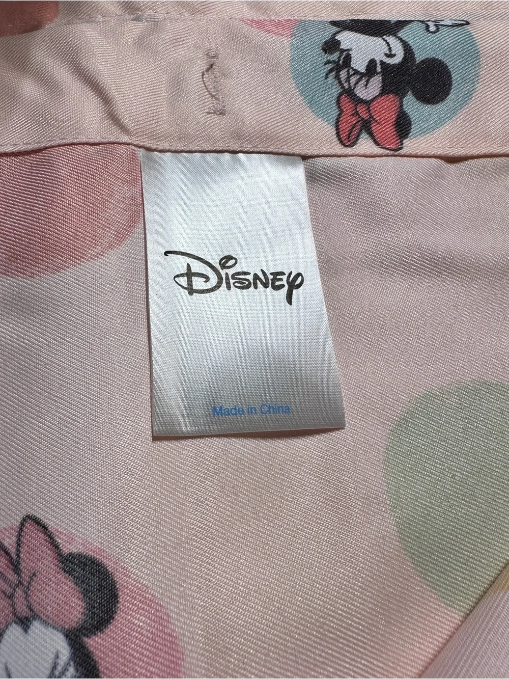 Disney's Minnie Mouse Dot Shower Curtain by The Big One Pink